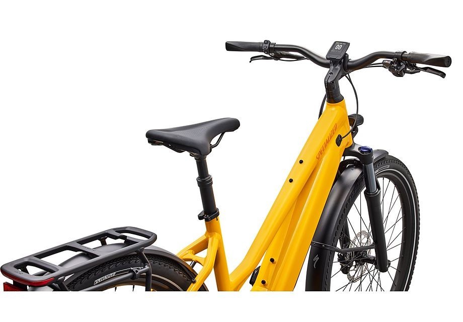 Bicicleta Specialized Turbo Vado 4.0 Step-Through Gloss California Sunshine / Orange Zest 2026