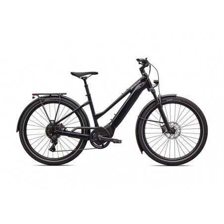 Bicicleta Specialized Turbo Vado 4.0 Step-Through Gloss Castblack / Satin Silver Reflective 2026