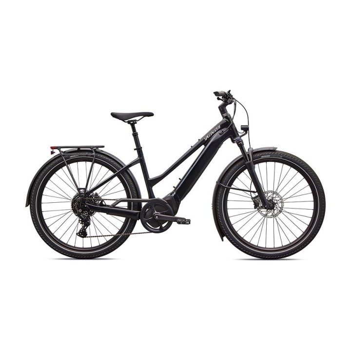 Bicicleta Specialized Turbo Vado 4.0 Step-Through Gloss Castblack / Satin Silver Reflective 2026