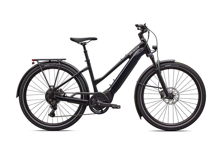 Vélo Specialized Turbo Vado 4.0 Step-Through Gloss Castblack / Satin Silver Reflective 2026