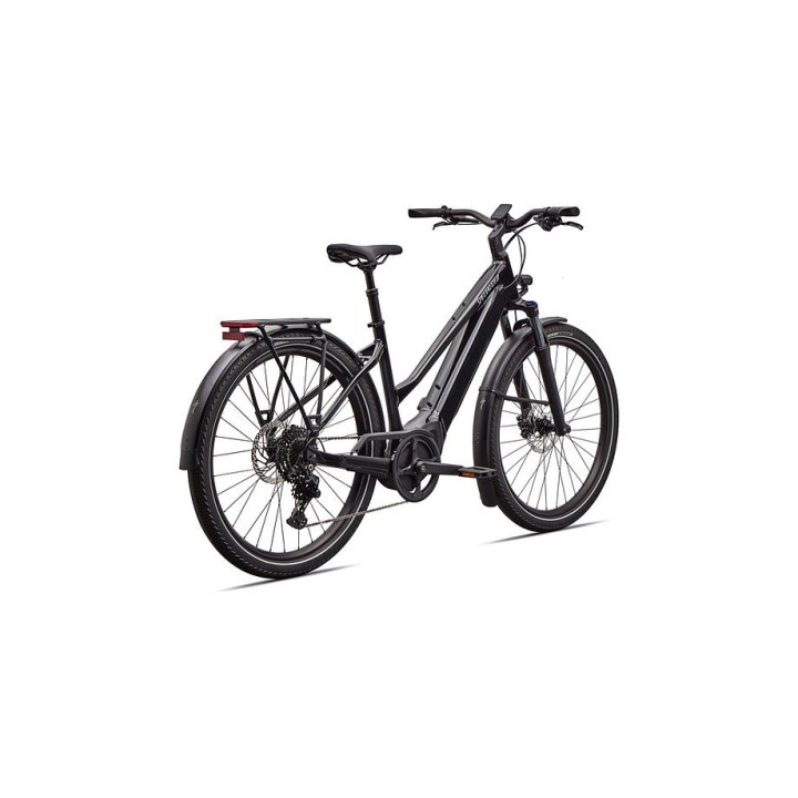 Bicicleta Specialized Turbo Vado 4.0 Step-Through Gloss Castblack / Satin Silver Reflective 2026