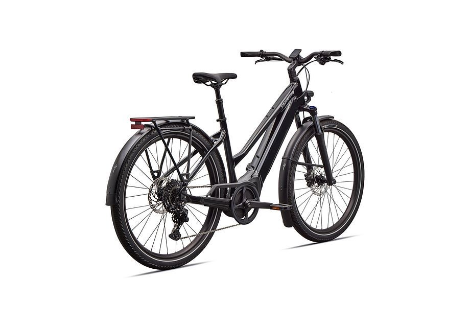 Vélo Specialized Turbo Vado 4.0 Step-Through Gloss Castblack / Satin Silver Reflective 2026