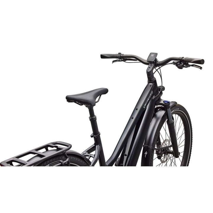 Vélo Specialized Turbo Vado 4.0 Step-Through Gloss Castblack / Satin Silver Reflective 2026