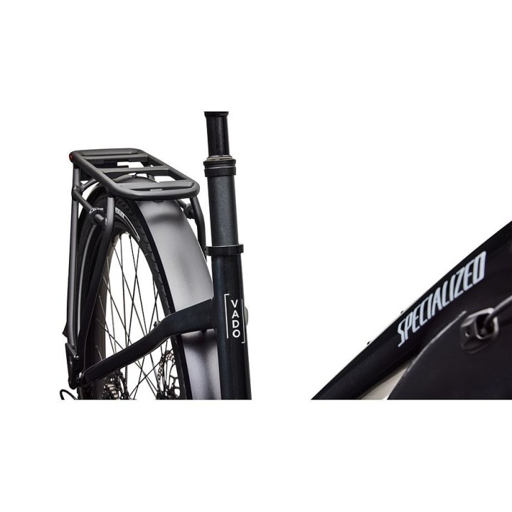 Bicicleta Specialized Turbo Vado 4.0 Step-Through Gloss Castblack / Satin Silver Reflective 2026