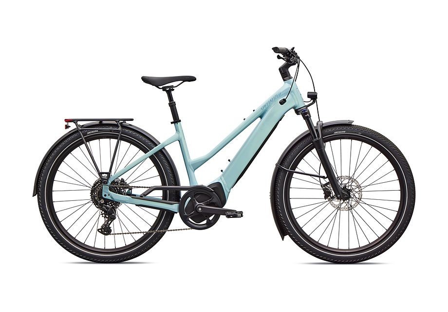 Bicicleta Specialized Turbo Vado 4.0 Step-Through Gloss Seafoam / 25% Lapis Pearl / Glacial Metallic 2026