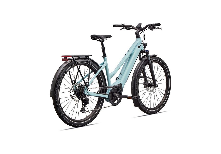 Bicicleta Specialized Turbo Vado 4.0 Step-Through Gloss Seafoam / 25% Lapis Pearl / Glacial Metallic 2026