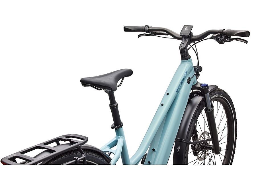 Bicicleta Specialized Turbo Vado 4.0 Step-Through Gloss Seafoam / 25% Lapis Pearl / Glacial Metallic 2026