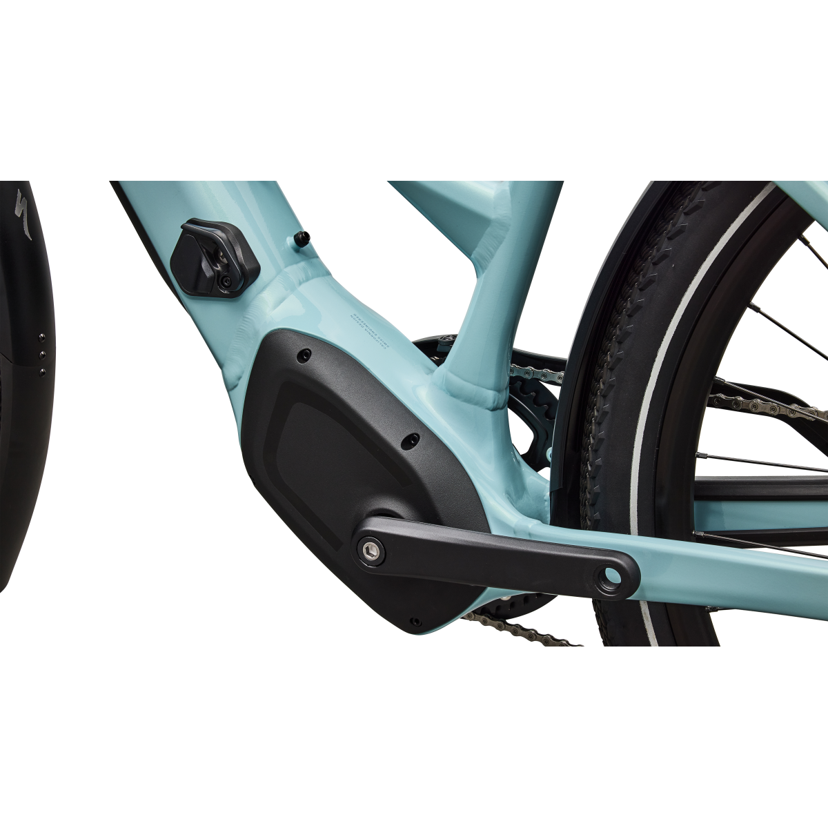 Bicicleta Specialized Turbo Vado 4.0 Step-Through Gloss Seafoam / 25% Lapis Pearl / Glacial Metallic 2026
