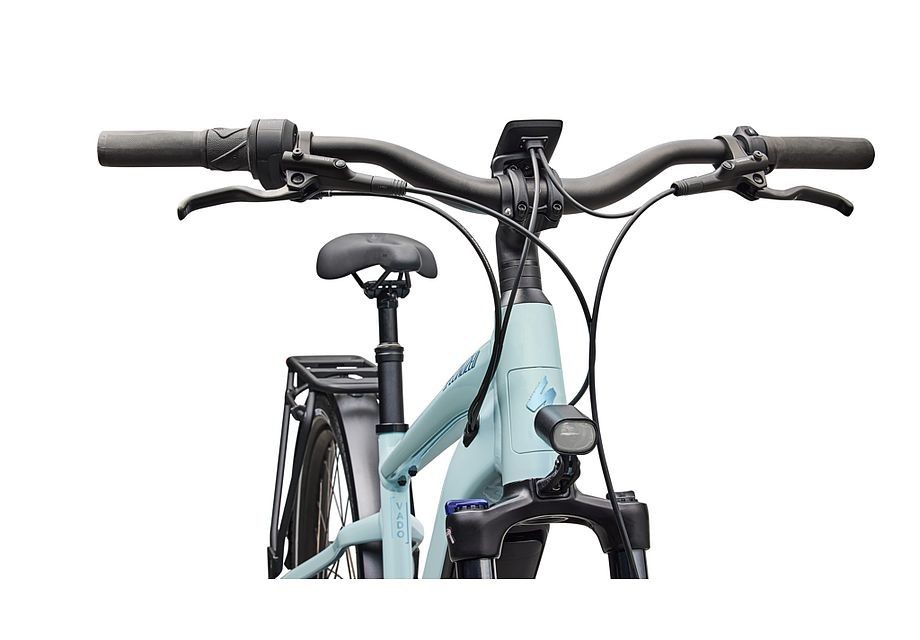 Vélo Specialized Turbo Vado 4.0 Igh Gloss Seafoam / 25 % Lapis Pearl / Glacial Metallic 2026