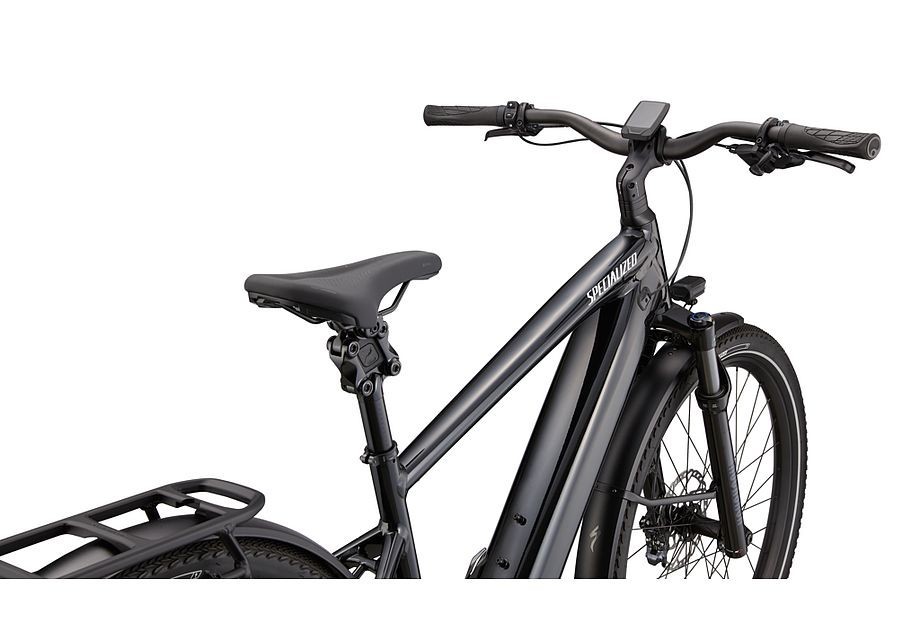 Bicicleta Specialized Turbo Vado 5.0 Gloss Castblack / Satin Silver Reflective 2026