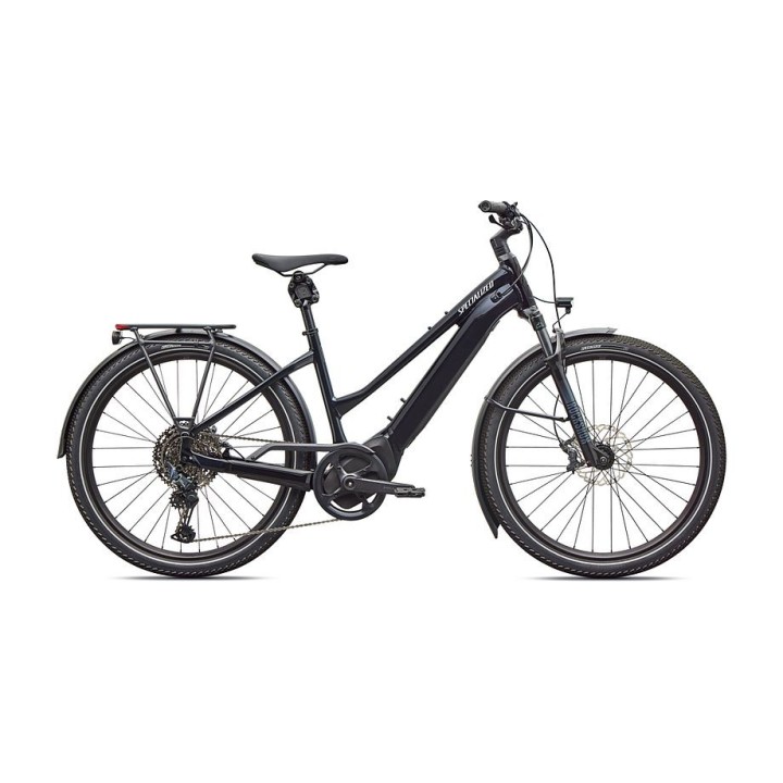 Vélo Specialized Turbo Vado 5.0 Step-Through Gloss Castblack / Satin Silver Reflective 2026