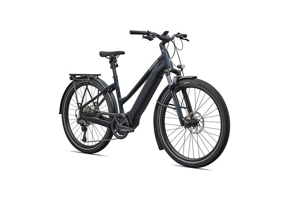 Bicicleta Specialized Turbo Vado 5.0 Step-Through Gloss Castblack / Satin Silver Reflective 2026