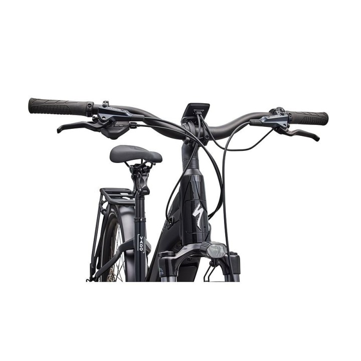 Vélo Specialized Turbo Vado 5.0 Step-Through Gloss Castblack / Satin Silver Reflective 2026