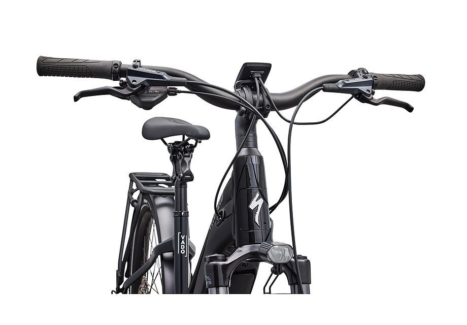 Vélo Specialized Turbo Vado 5.0 Step-Through Gloss Castblack / Satin Silver Reflective 2026