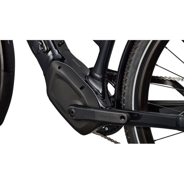 Bicicleta Specialized Turbo Vado 5.0 Step-Through Gloss Castblack / Satin Silver Reflective 2026