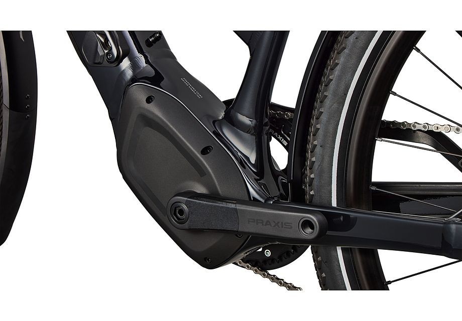 Vélo Specialized Turbo Vado 5.0 Step-Through Gloss Castblack / Satin Silver Reflective 2026
