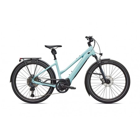 Bicicleta Specialized Turbo Vado 5.0 Step-Through Gloss Seafoam / 25% Lapis Pearl / Glacial Metallic 2026