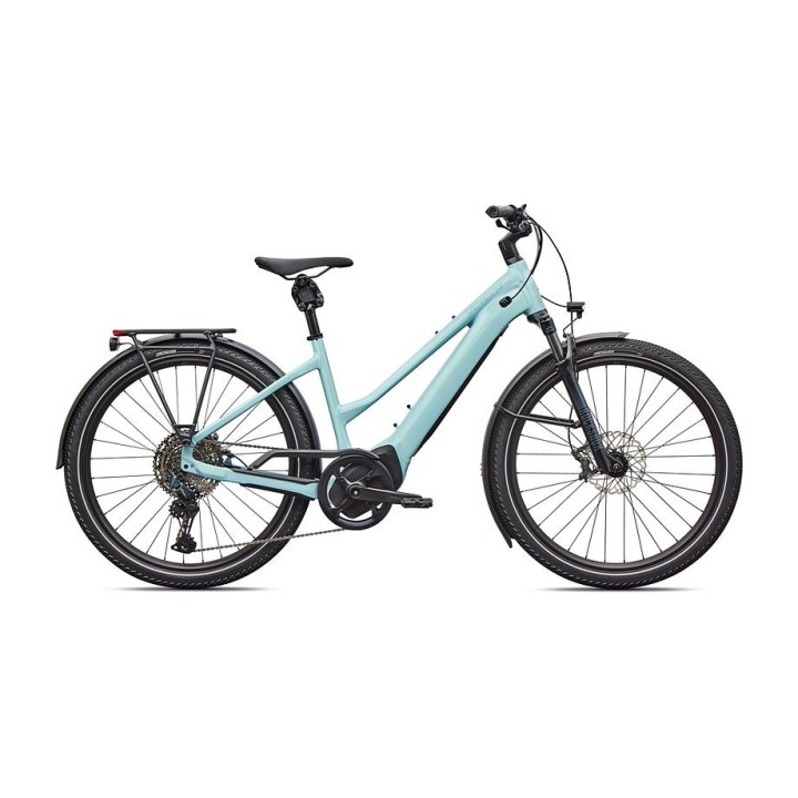 Vélo Specialized Turbo Vado 5.0 Step-Through Gloss Seafoam / 25 % Lapis Pearl / Glacial Metallic 2026