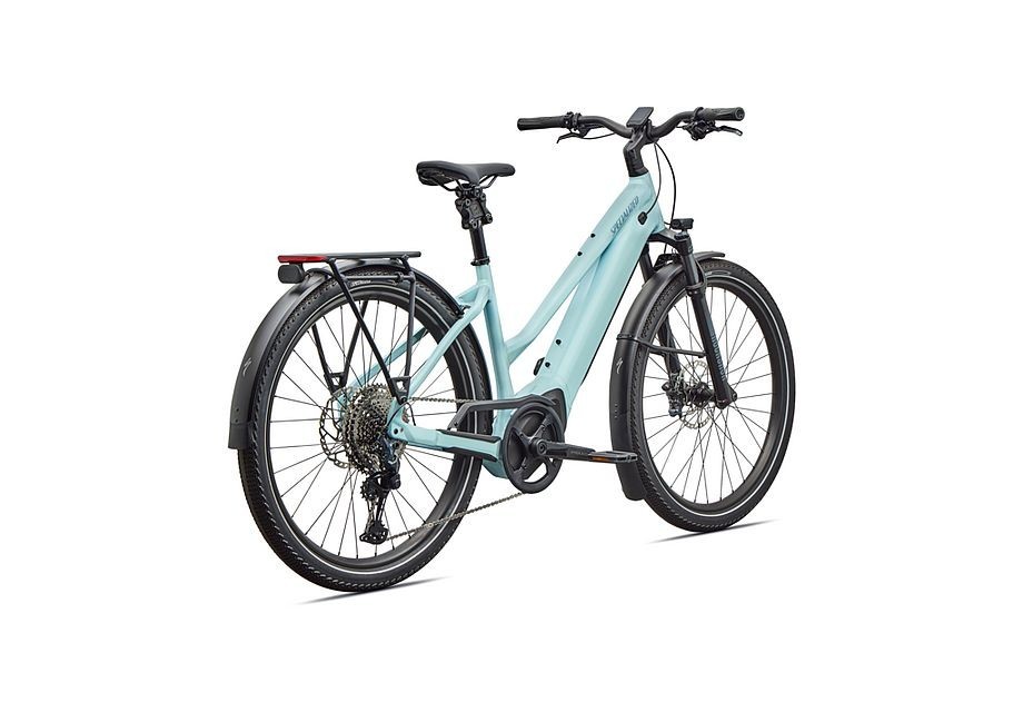 Vélo Specialized Turbo Vado 5.0 Step-Through Gloss Seafoam / 25 % Lapis Pearl / Glacial Metallic 2026