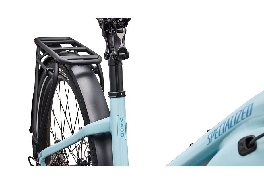 Bicicleta Specialized Turbo Vado 5.0 Step-Through Gloss Seafoam / 25% Lapis Pearl / Glacial Metallic 2026