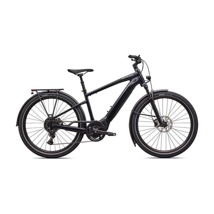 Vélo Specialized Turbo Vado 4.0  Noir brillant / Argent satiné réfléchissant 2026