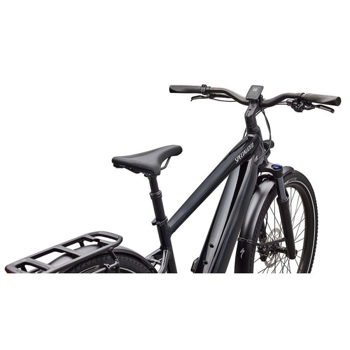 Vélo Specialized Turbo Vado 4.0  Noir brillant / Argent satiné réfléchissant 2026