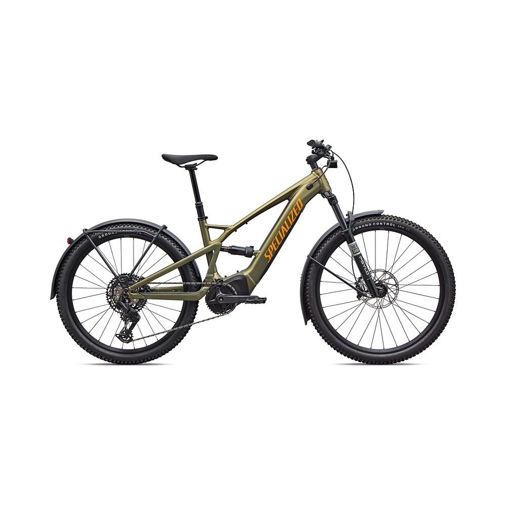 Vélo Specialized Turbo Tero X 5.0 Satin Laurel Green Metallic / Orange Zest 2026