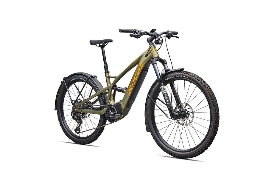 Vélo Specialized Turbo Tero X 5.0 Satin Laurel Green Metallic / Orange Zest 2026