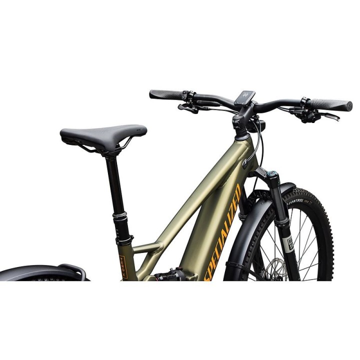 Bicicleta Specialized Turbo Tero X 5.0 Satin Laurel Green Metallic / Orange Zest 2026