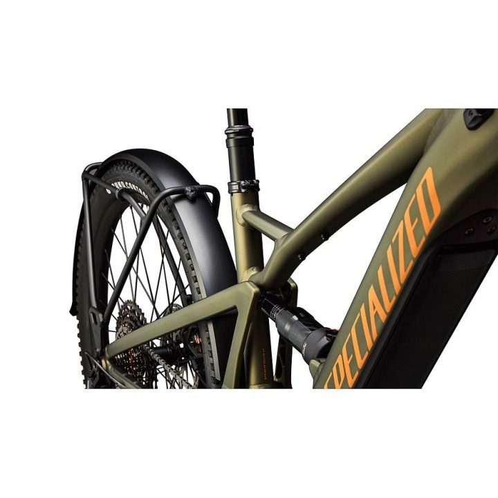 Vélo Specialized Turbo Tero X 5.0 Satin Laurel Green Metallic / Orange Zest 2026