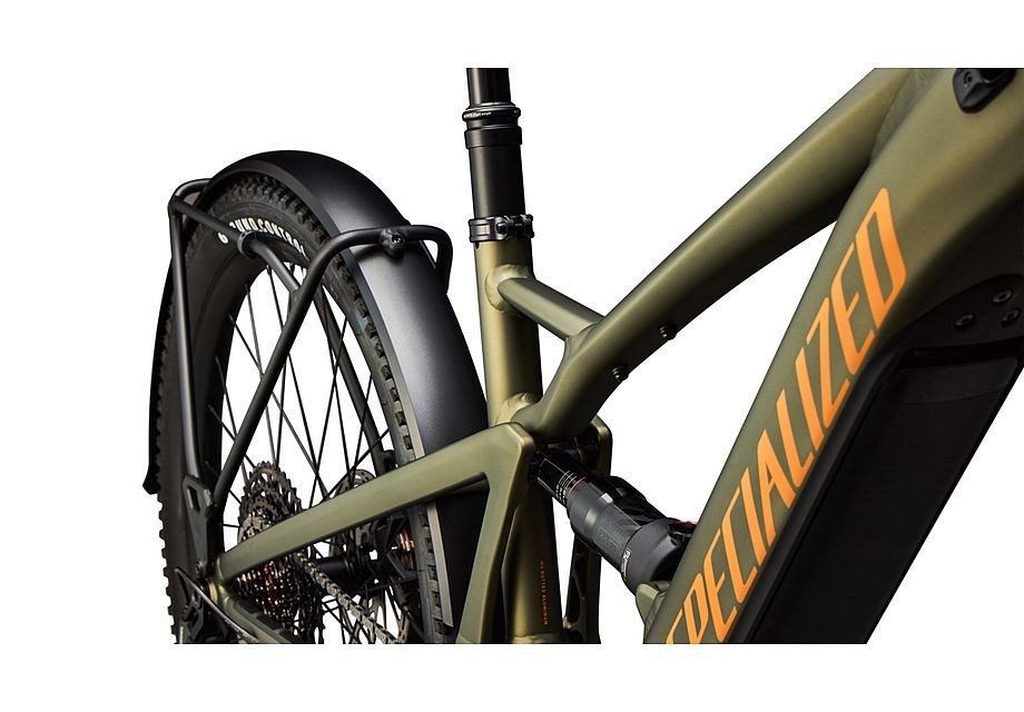 Vélo Specialized Turbo Tero X 5.0 Satin Laurel Green Metallic / Orange Zest 2026