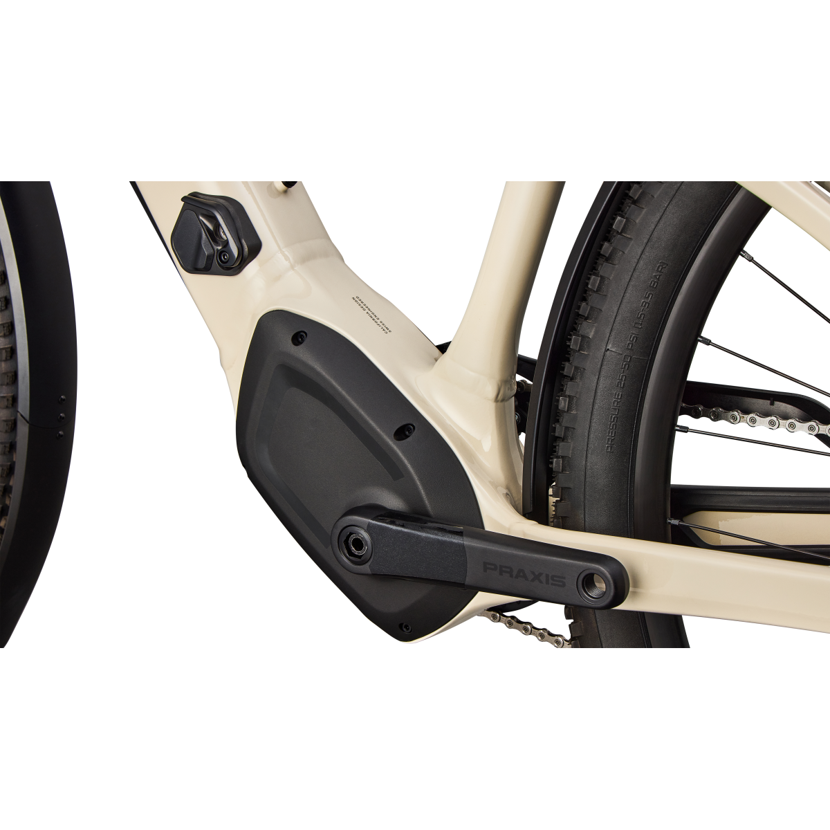 Vélo Specialized Turbo Tero 4.0 Eq Gloss White Mountains / Gunmetal 2026