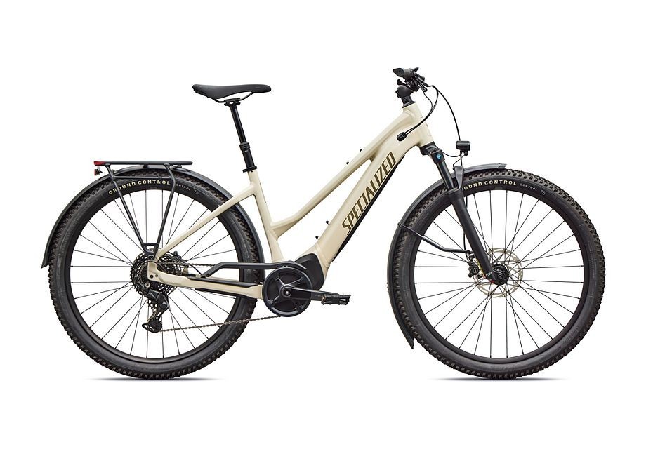 Vélo Specialized Turbo Tero 4.0 Step-Through Eq Gloss White Mountains / Gunmetal 2026