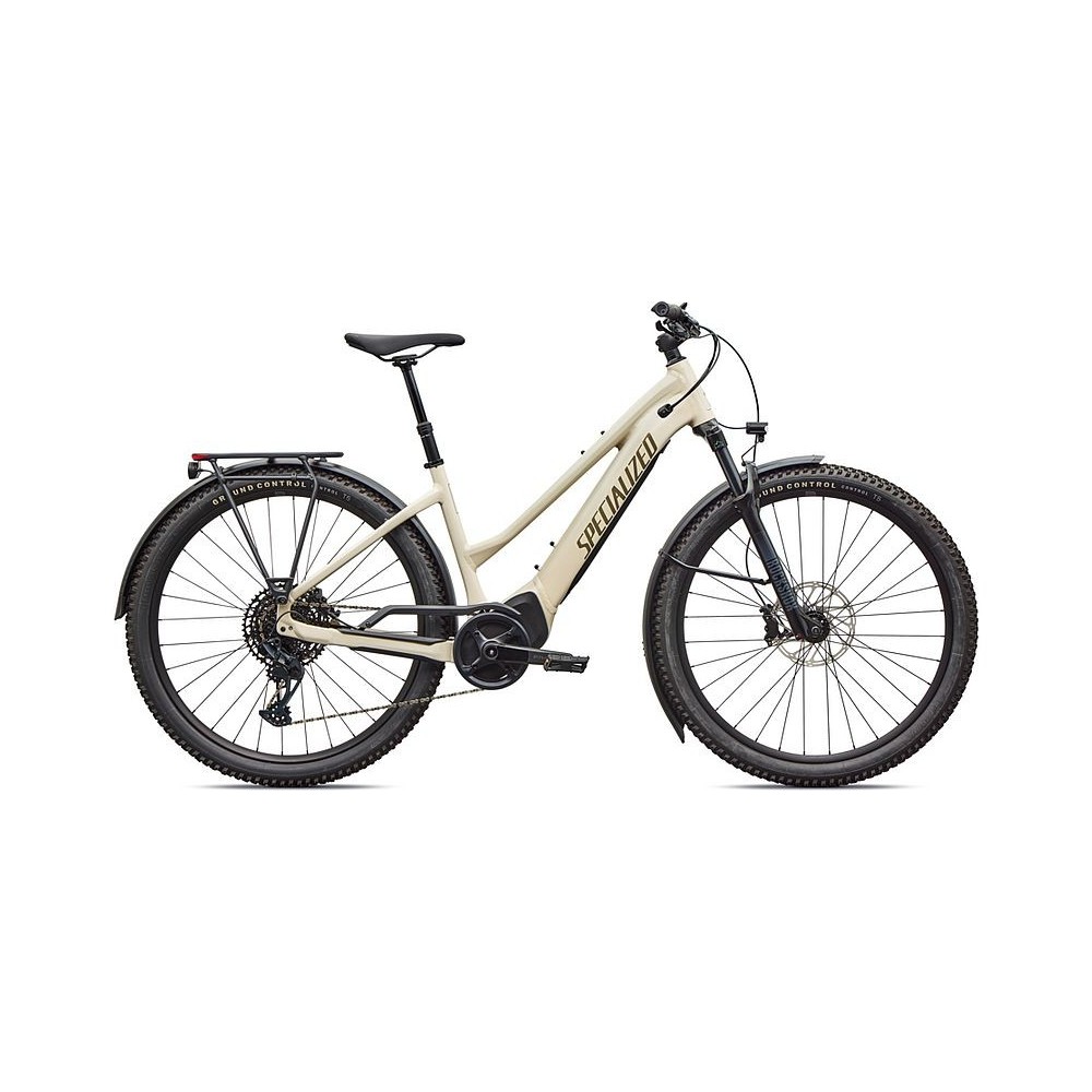 Vélo Specialized Turbo Tero 5.0 Eq Step-Through Gloss White Mountains / Gunmetal 2026