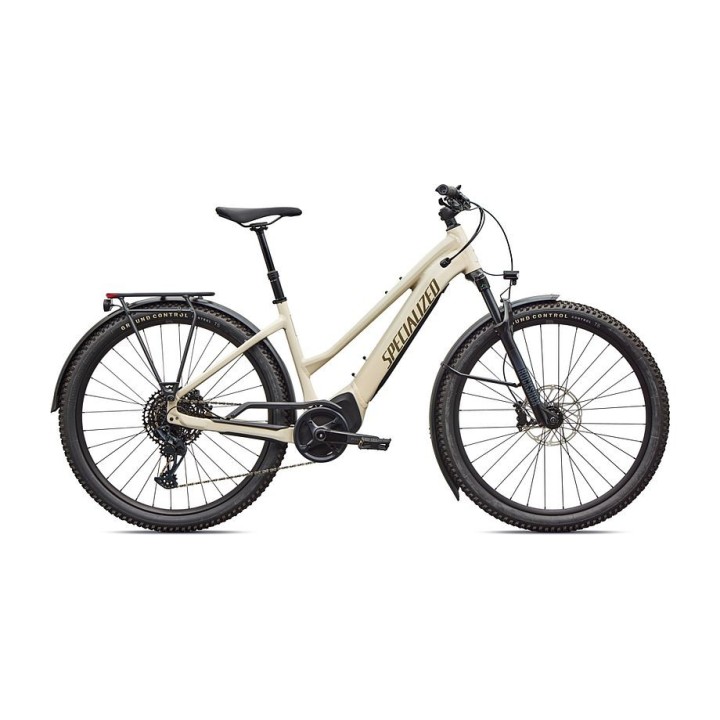 Vélo Specialized Turbo Tero 5.0 Eq Step-Through Gloss White Mountains / Gunmetal 2026