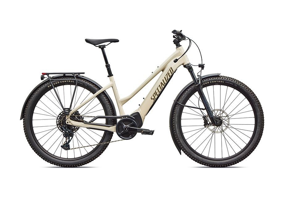 Bicicleta Specialized Turbo Tero 5.0 Eq Step-Through Gloss White Mountains / Gunmetal 2026