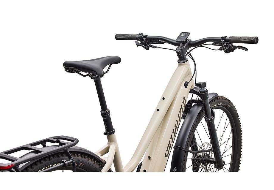Bicicleta Specialized Turbo Tero 5.0 Eq Step-Through Gloss White Mountains / Gunmetal 2026