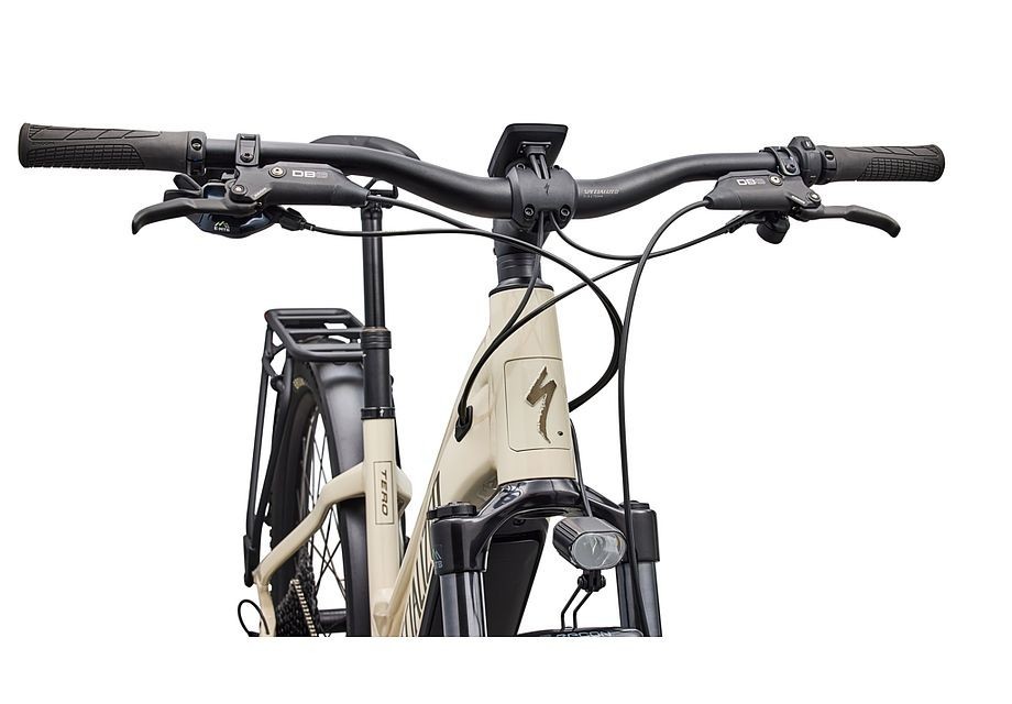 Bicicleta Specialized Turbo Tero 5.0 Eq Step-Through Gloss White Mountains / Gunmetal 2026
