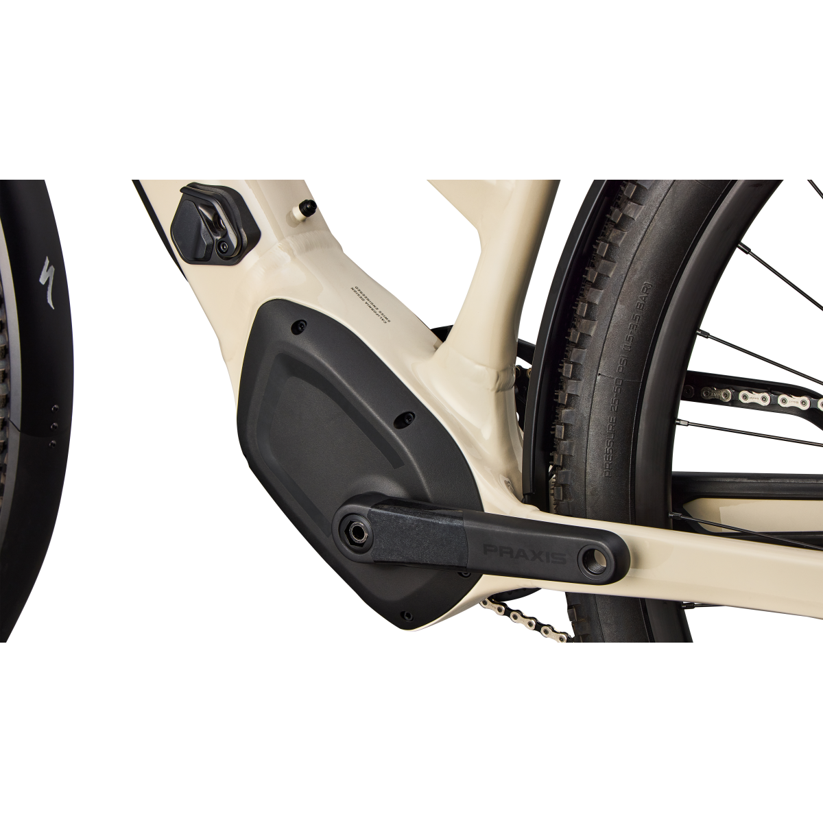 Bicicleta Specialized Turbo Tero 5.0 Eq Step-Through Gloss White Mountains / Gunmetal 2026