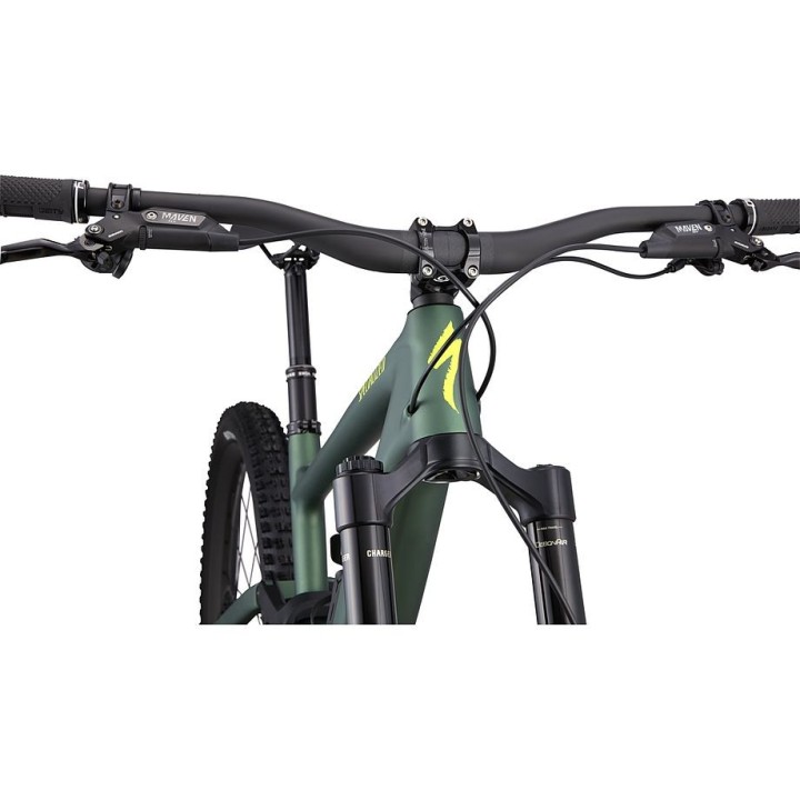 Vélo Specialized Enduro Pro Satin Cypress Metallic / Ion Metallic 2025