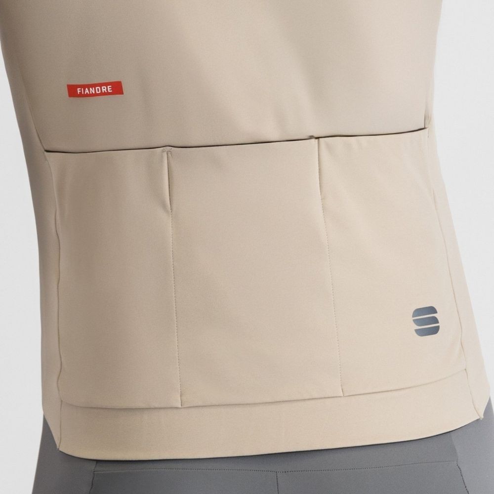 Veste Sportful Fiandre Shift Sand pour hommes