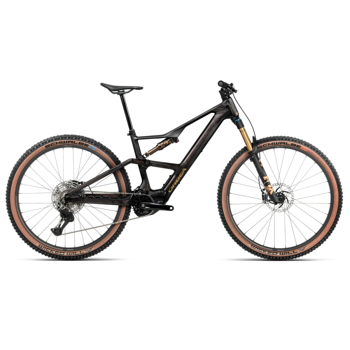 Bicicleta Orbea RISE SL M-LTD 420W Cosmic Carbon View - Golden Sand (Gloss) 2026