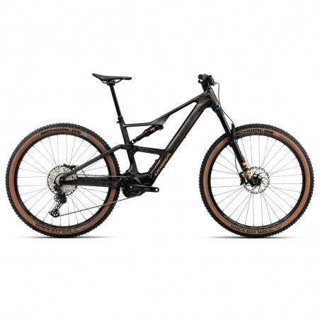 Vélo Orbea RISE SL M20 630W Cosmic Carbon View - Golden Sand (Gloss) 2026