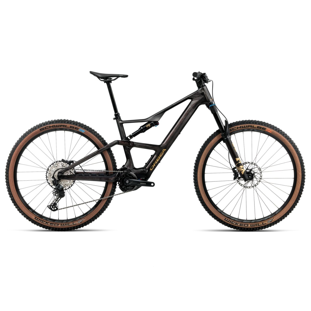 Vélo Orbea RISE SL M20 630W Cosmic Carbon View - Golden Sand (Gloss) 2026