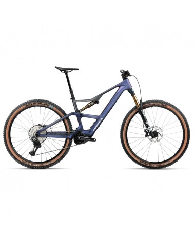 Bicicleta Orbea RISE SL M10 630W Tanzanite Carbon View - Carbon Raw (Matt) 2026