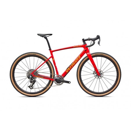 Vélo Specialized Diverge 4 Pro LTD Gloss Vivid Red Yellow Ltd 2026
