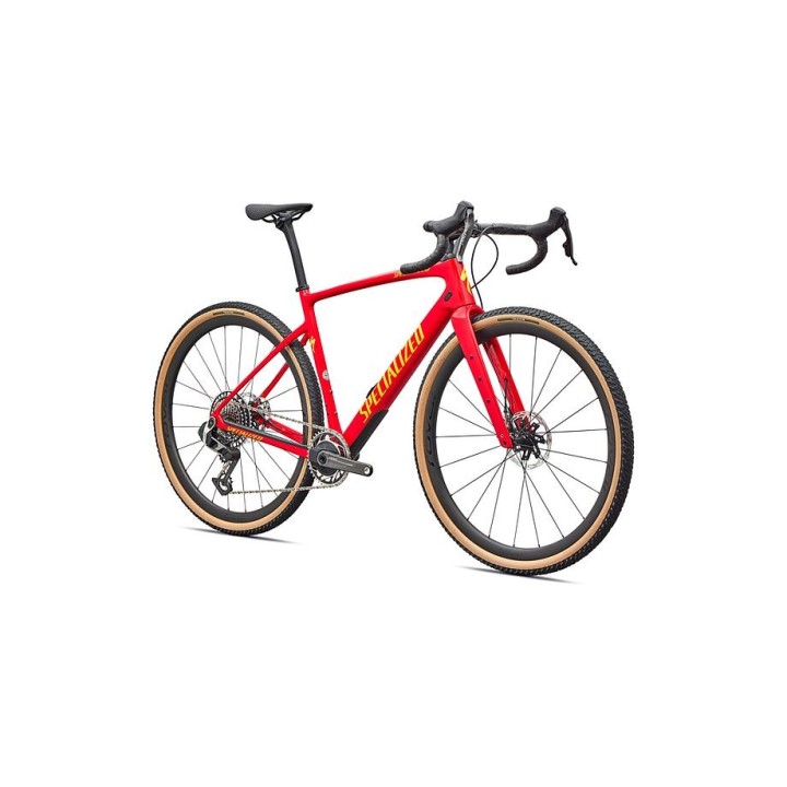 Vélo Specialized Diverge 4 Pro LTD Gloss Vivid Red Yellow Ltd 2026