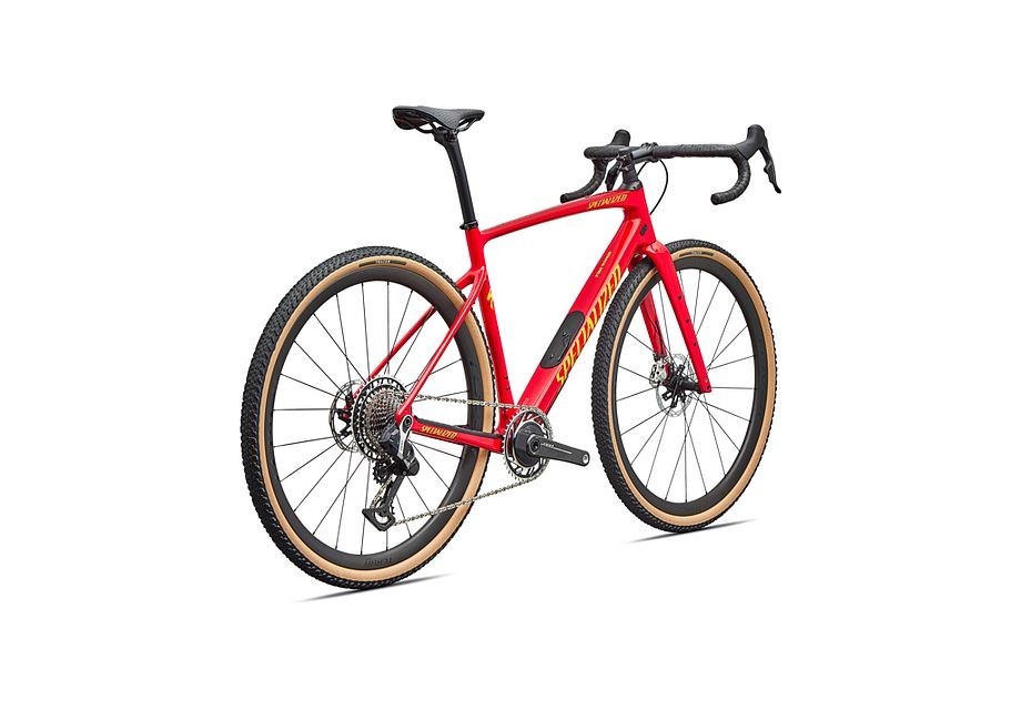 Vélo Specialized Diverge 4 Pro LTD Gloss Vivid Red Yellow Ltd 2026