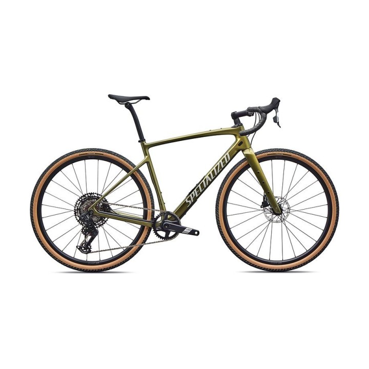Bicicleta Specialized Diverge 4 Comp Carbon - SRAM Apex AXS/S1000 Laurel Green Metallic/Dolomite Metallic 2026