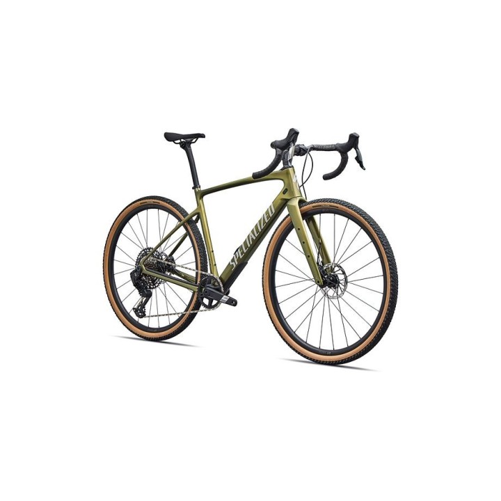 Bicicleta Specialized Diverge 4 Comp Carbon - SRAM Apex AXS/S1000 Laurel Green Metallic/Dolomite Metallic 2026